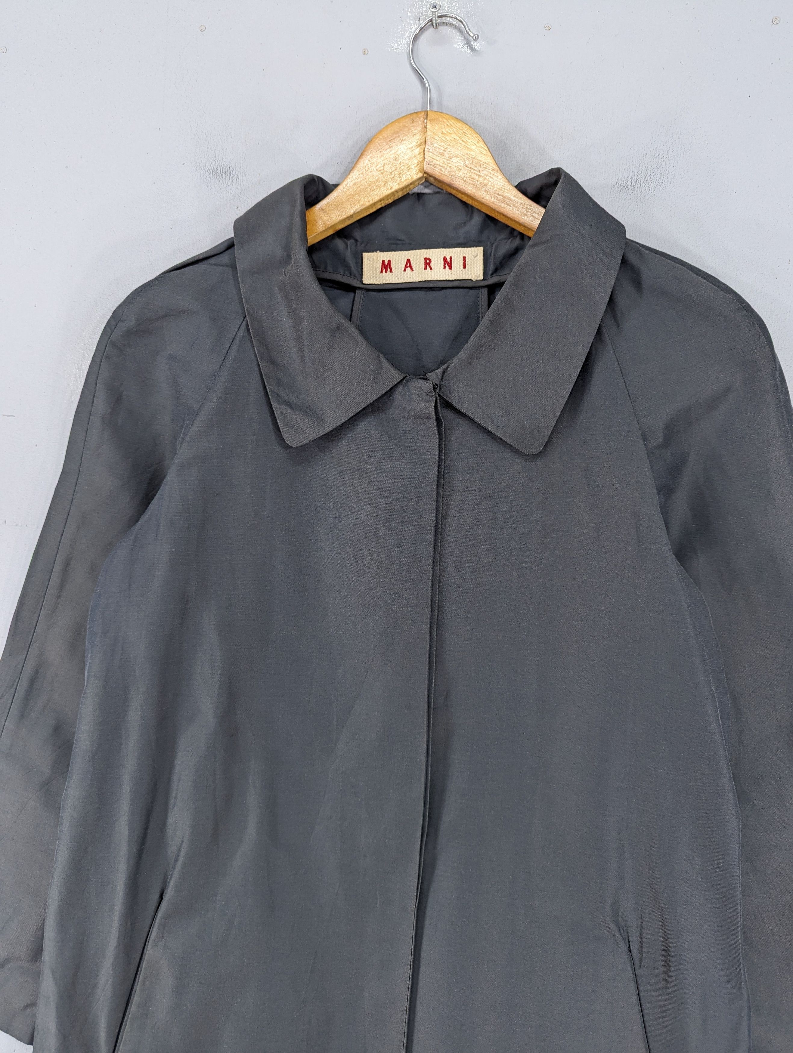 Marni Marni Long Coat Jacket Size 38 Size XS / US 0-2 / IT 36-38 - 4 Thumbnail