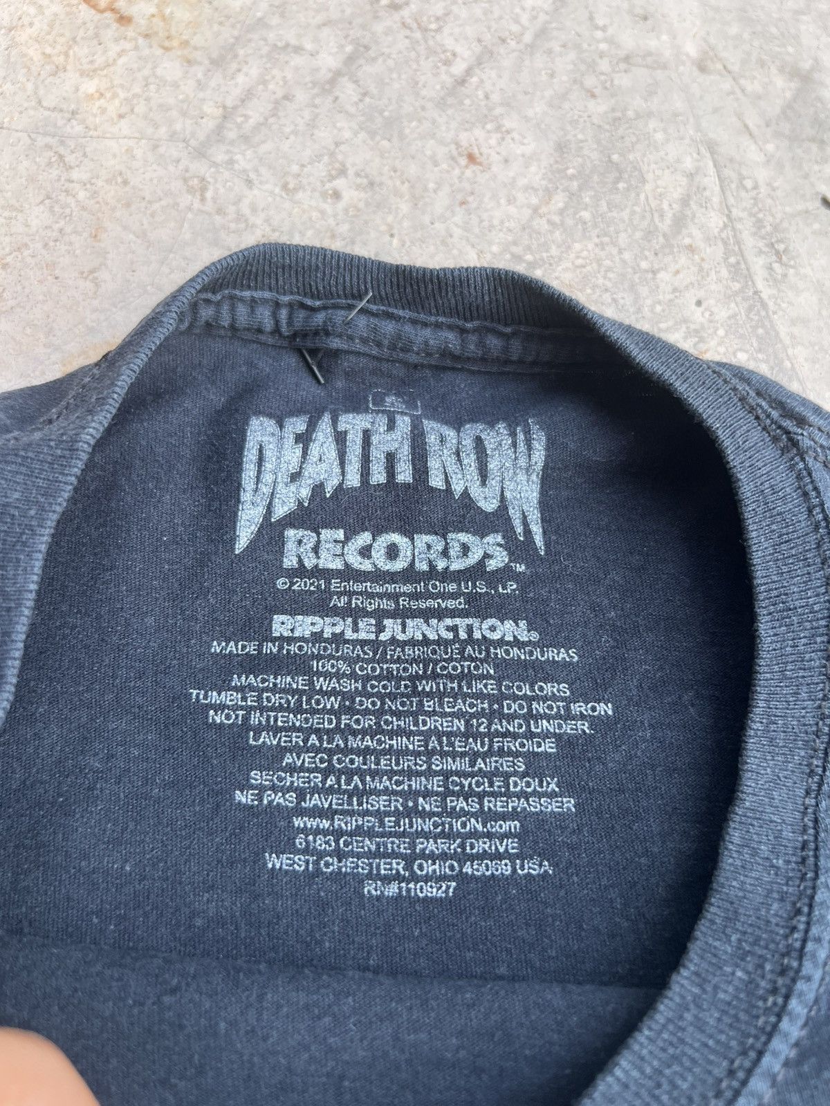 Death Row Records Death Row Records American rapper Tshirt Size US S / EU 44-46 / 1 - 4 Thumbnail