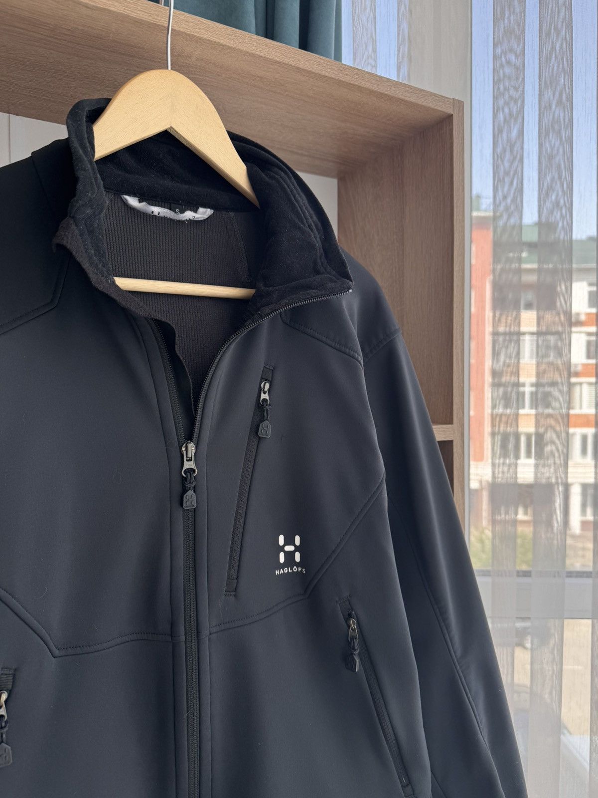 Haglofs × Vintage Vintage Haglofs Gorpcore Windstopper Softshell Jacket Size US S / EU 44-46 / 1 - 4 Thumbnail