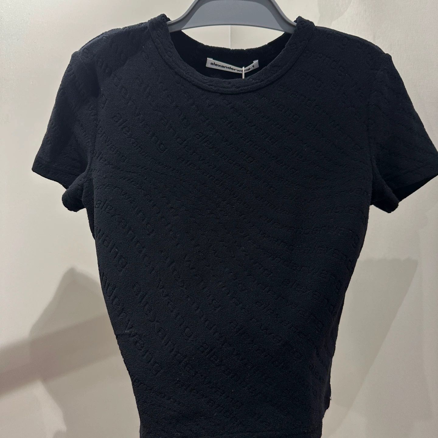 Alexander Wang Alexanderwang may400 allover letter print short t S Size S / US 4 / IT 40 - 6 Thumbnail