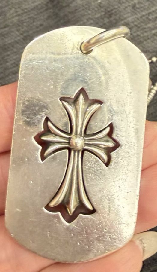 Chrome Hearts Chrome hearts Cross Dog Tag Size ONE SIZE - 2 Thumbnail