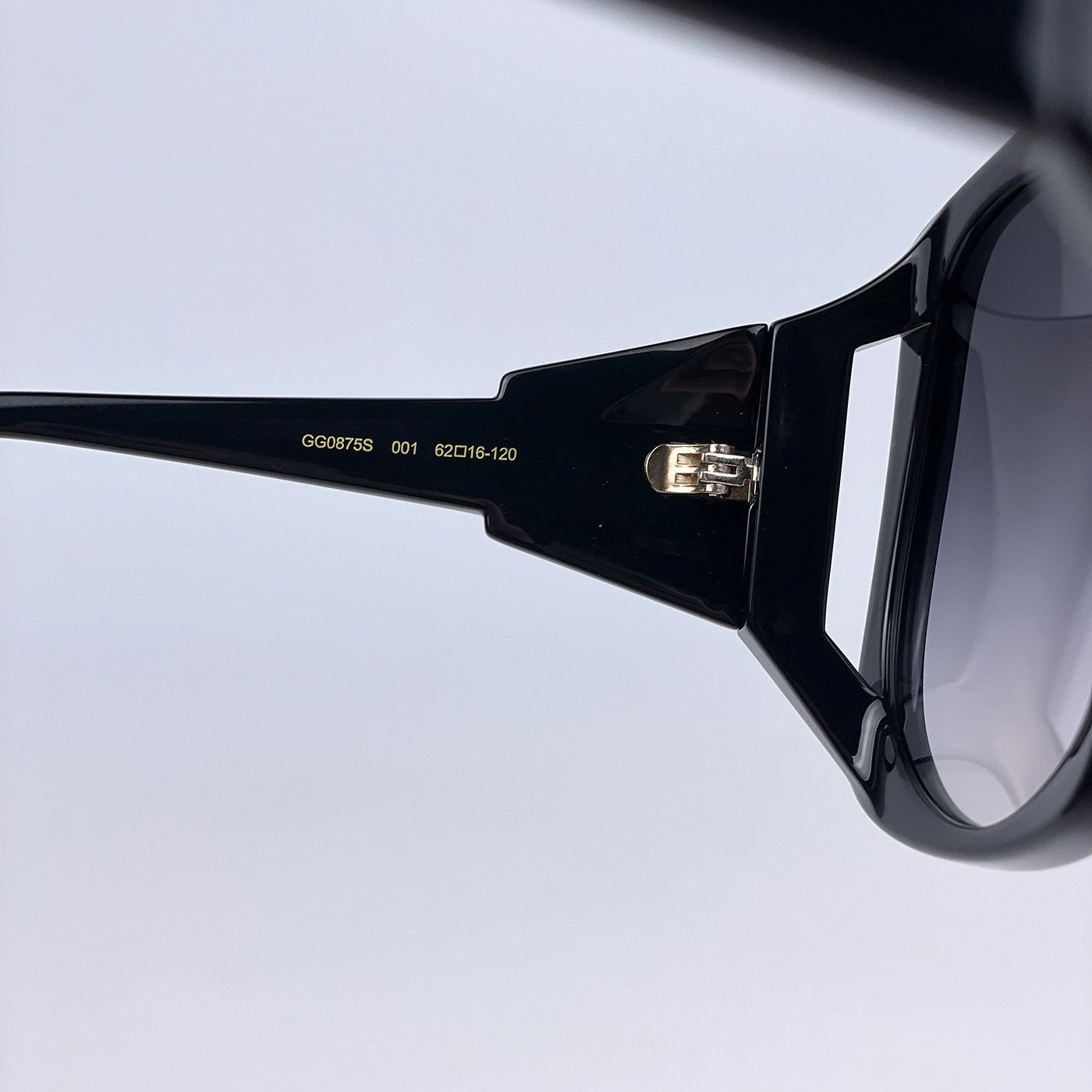 Gucci NEW Gucci GG0875S 001 Women Rectangle Oversized Sunglasses Size ONE SIZE - 8 Thumbnail
