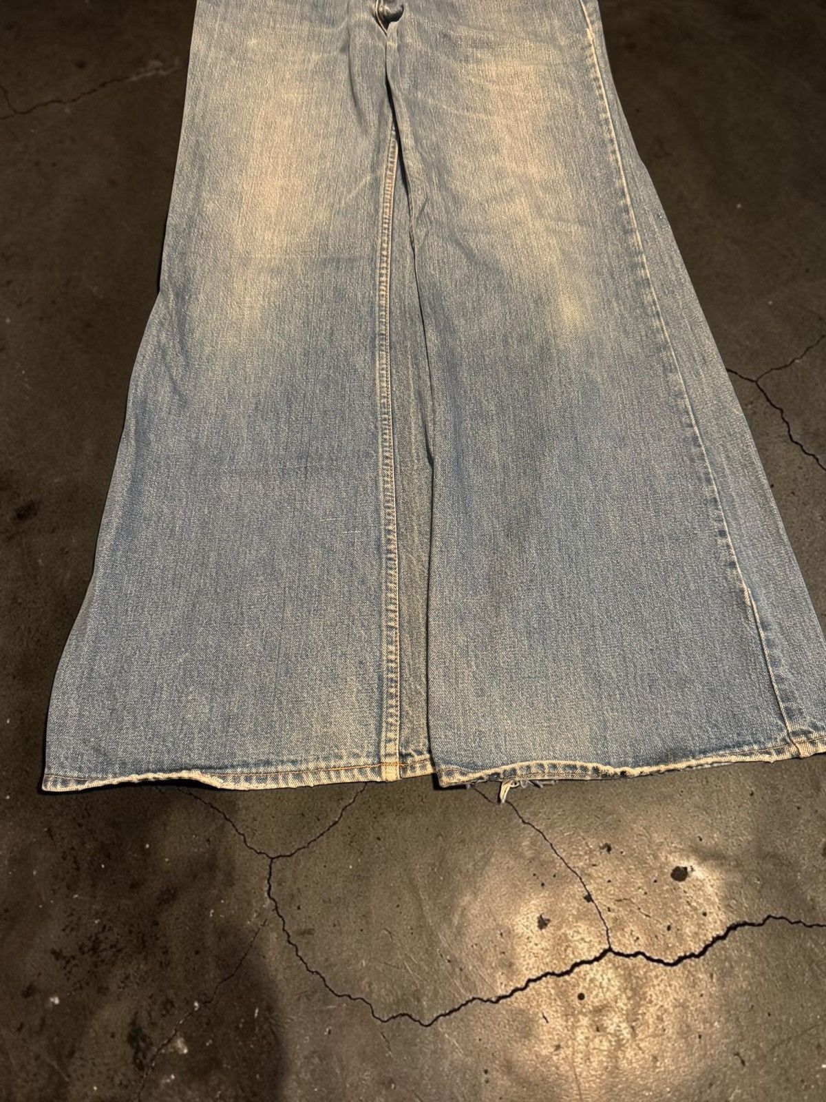 Levi's 70's Orange Tab Vintage Flared Blue Levi's Size US 31 - 2 Thumbnail