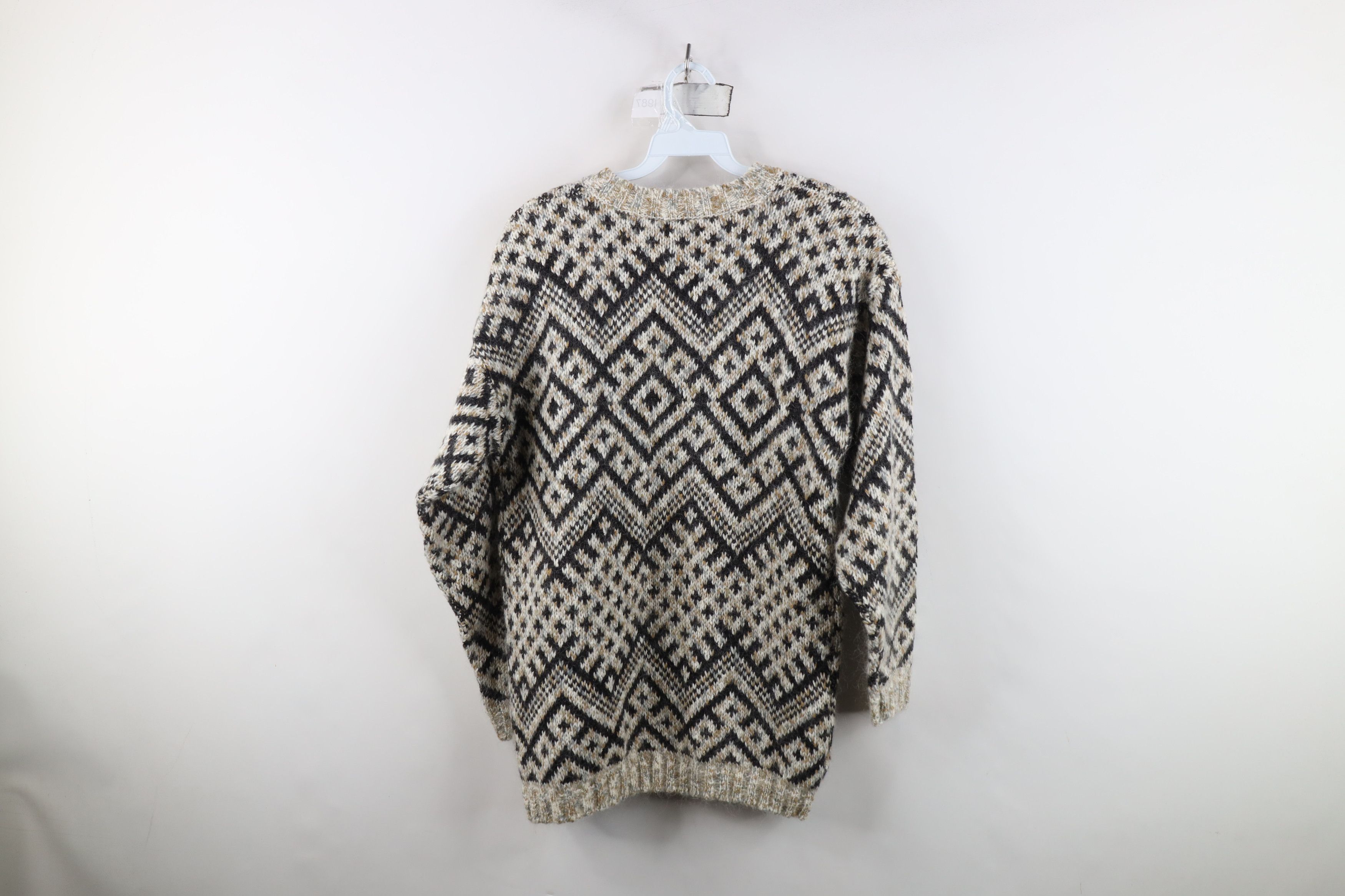 Vintage Vintage 90s Streetwear Wool Mohair Blend Knit Sweater Size M / US 6-8 / IT 42-44 - 7 Thumbnail