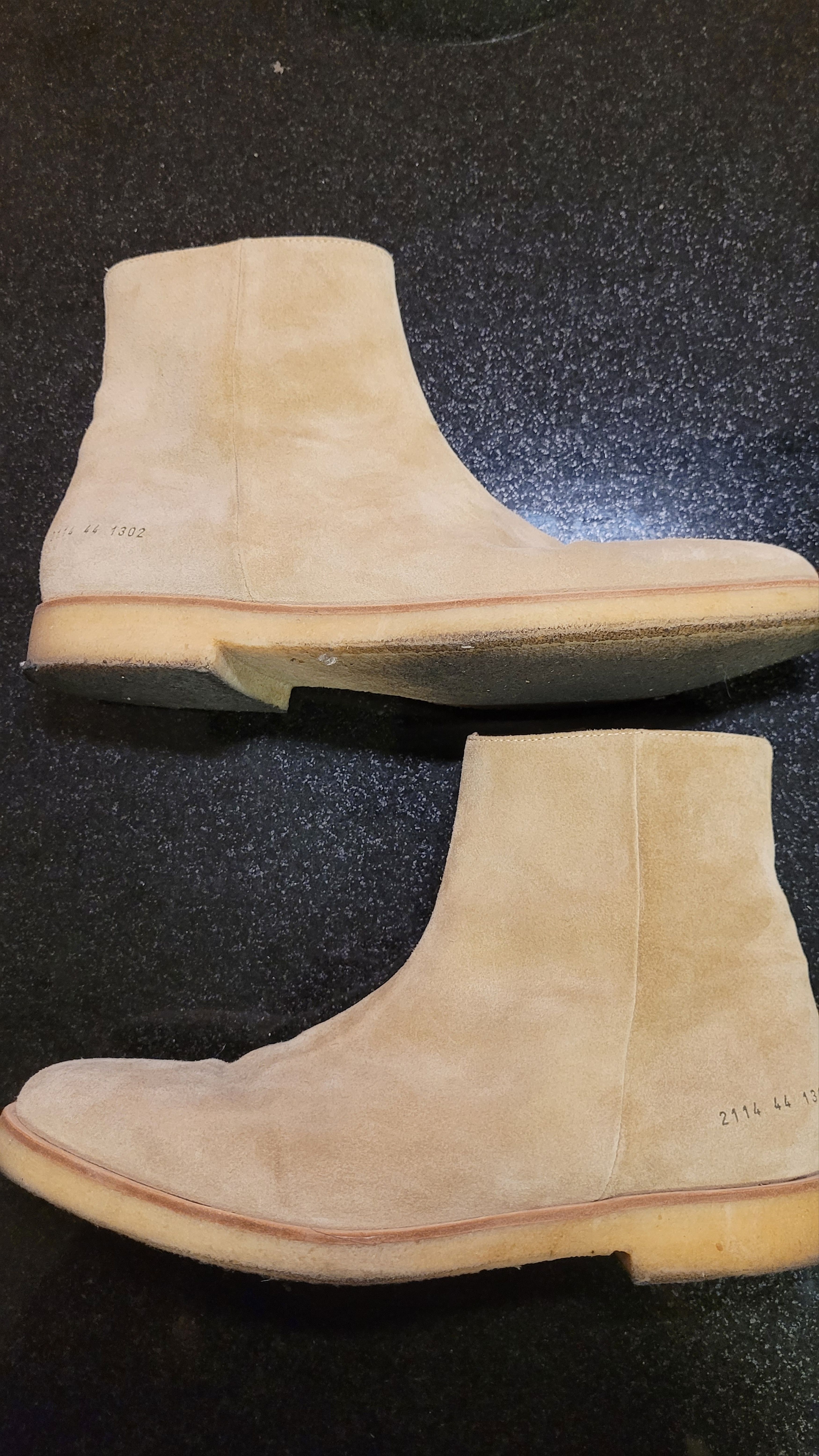 image of Common Projects Mp Half Boot - Tan Calf Suede, Men's (Size 11)