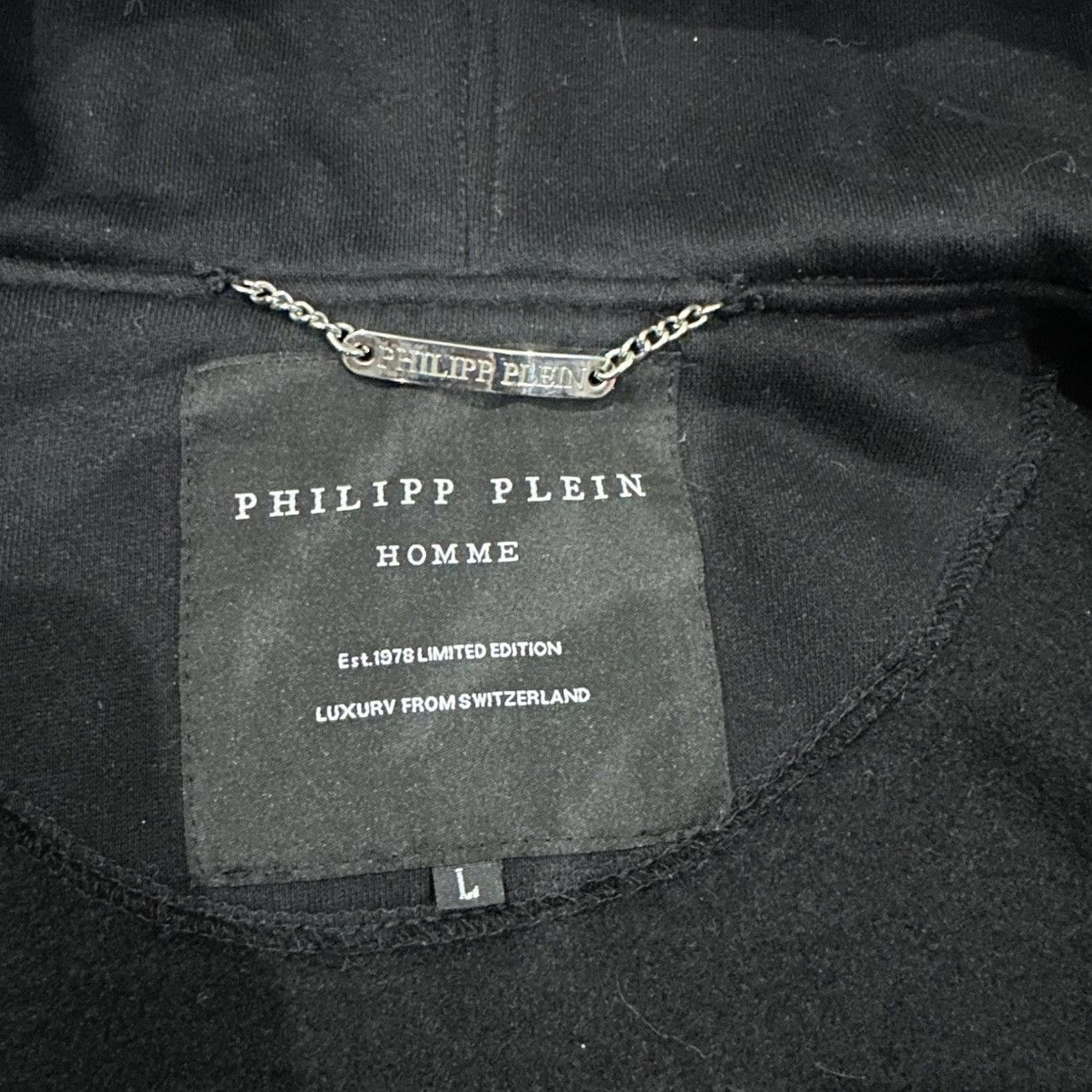 Philipp Plein Philipp Plein Men’s Zip Hoodie Size M-L Size US L / EU 52-54 / 3 - 15 Thumbnail