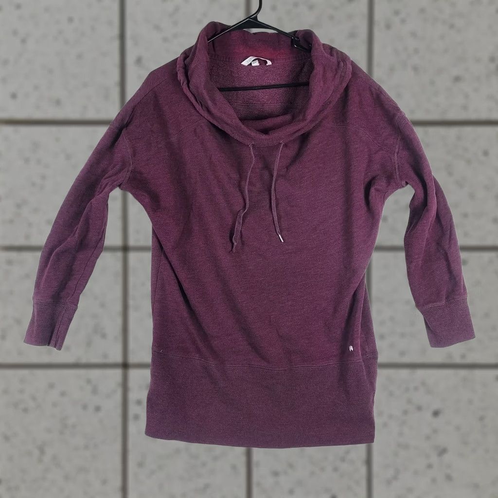 Victoria's Secret VICTORIA'S SECRET PINK Sweatshirt Shirt Womens Maroon Cowl Neck Long Sleeve Tunic Logo PullOver Size M Regular Winter Fall Spring Size M / US 6-8 / IT 42-44 - 1 Thumbnail