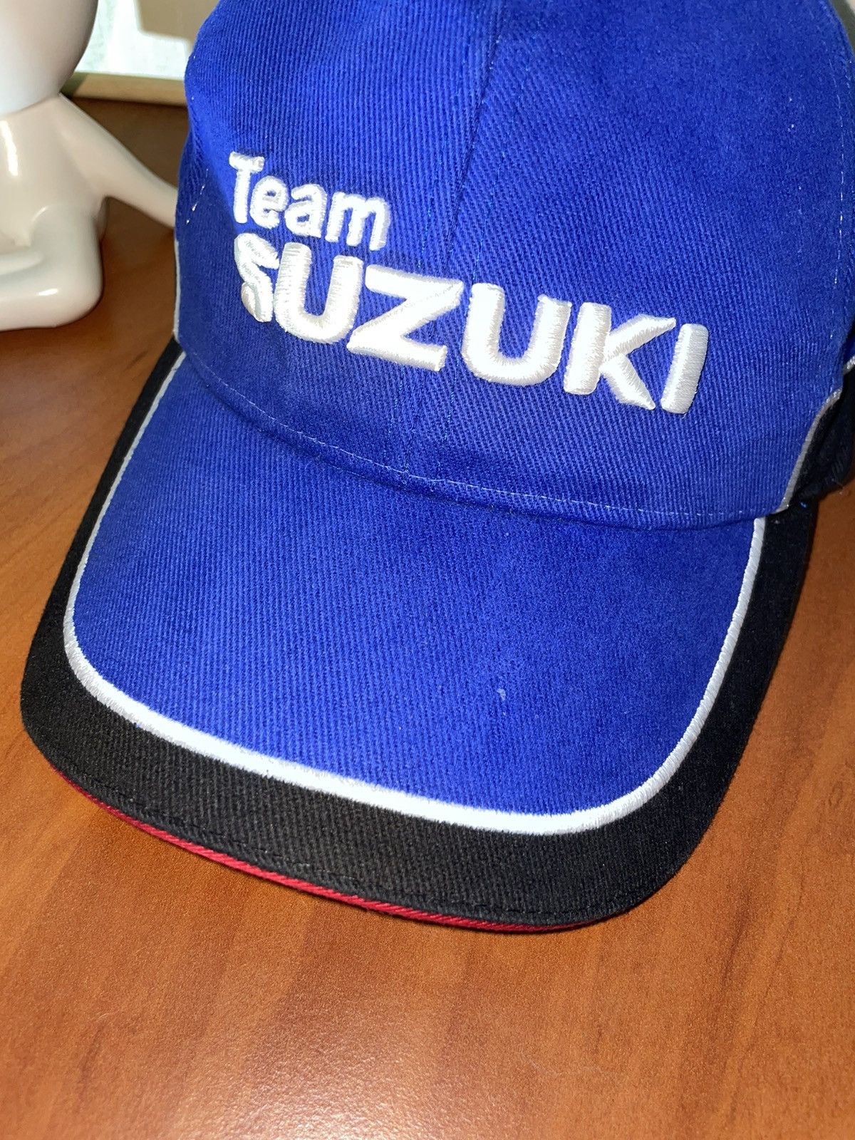 Vintage Suzuki vintage racing cap 90s Size ONE SIZE - 3 Thumbnail