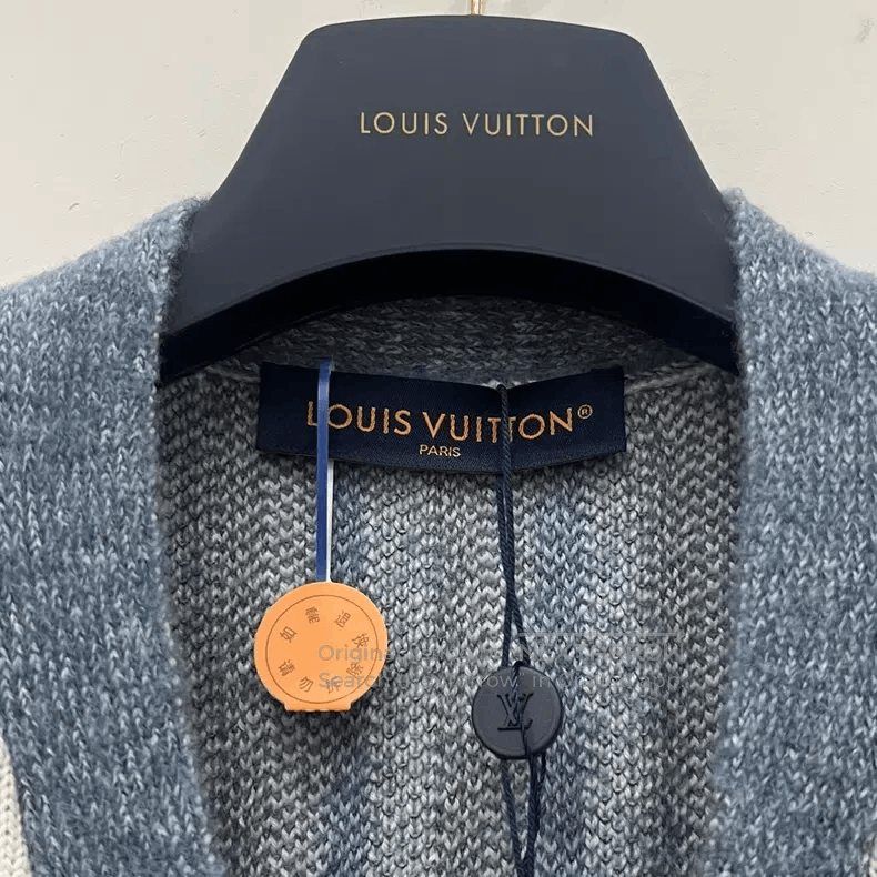 Louis Vuitton Louis Vuitton 26 New Stripe Long Sleeve Knitted Cardigan s Size US XL / EU 56 / 4 - 4 Thumbnail