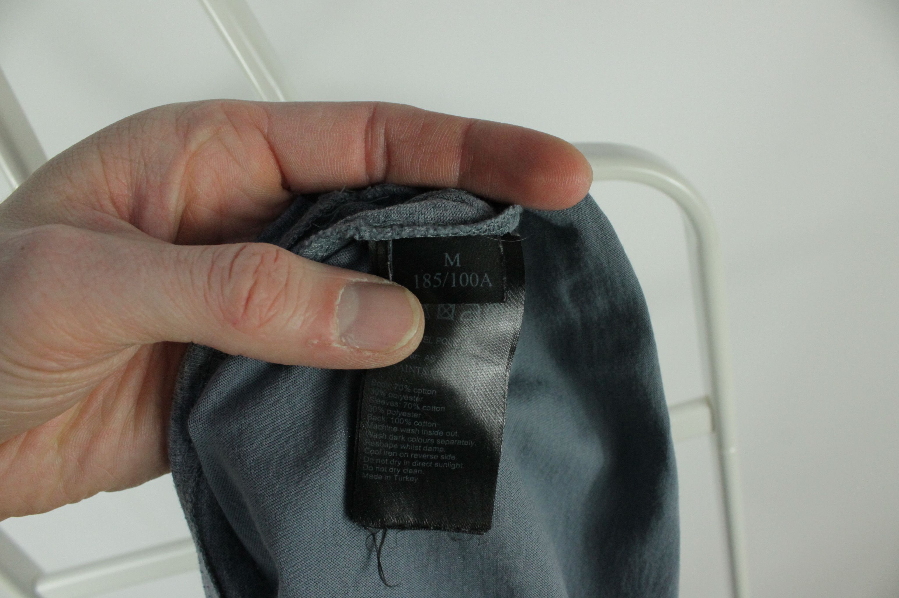 Allsaints AllSaints Tonic Panel Polo Shirt Gray Size US M / EU 48-50 / 2 - 8 Thumbnail