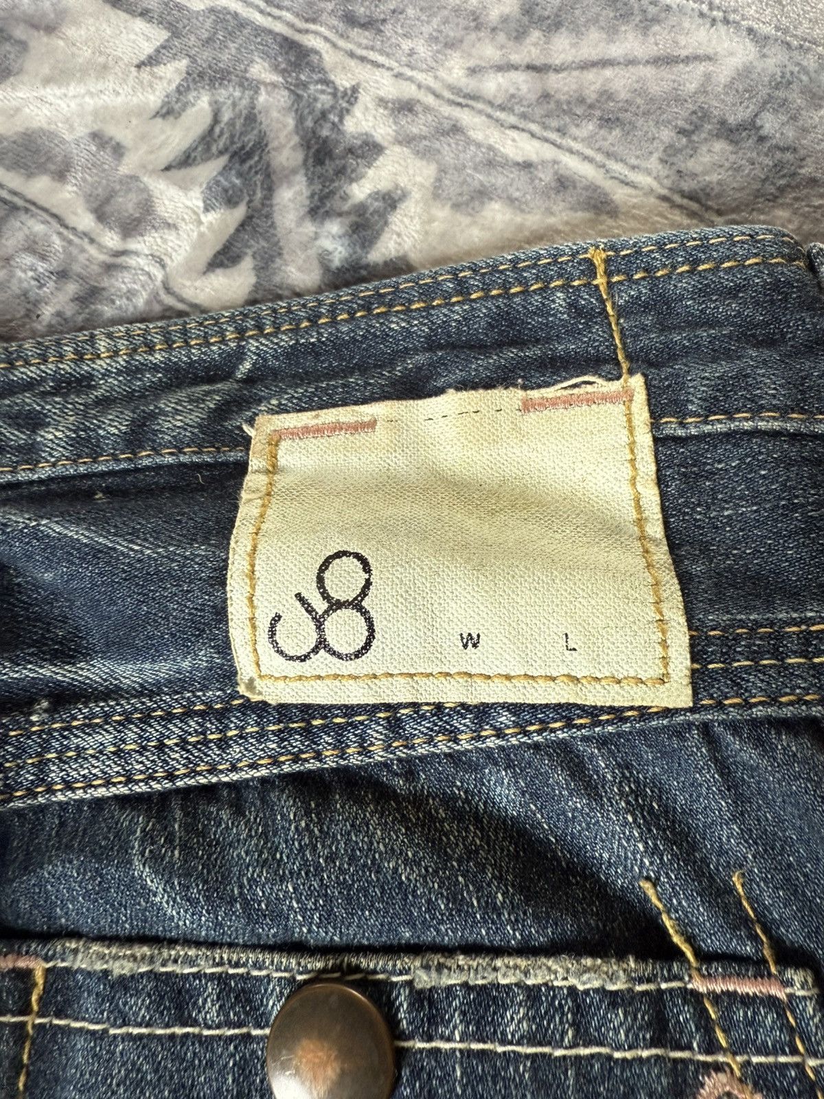 Japanese Brand JohnBull Japan Carpenter Wide Leg Flared Jeans Size US 29 - 22 Thumbnail
