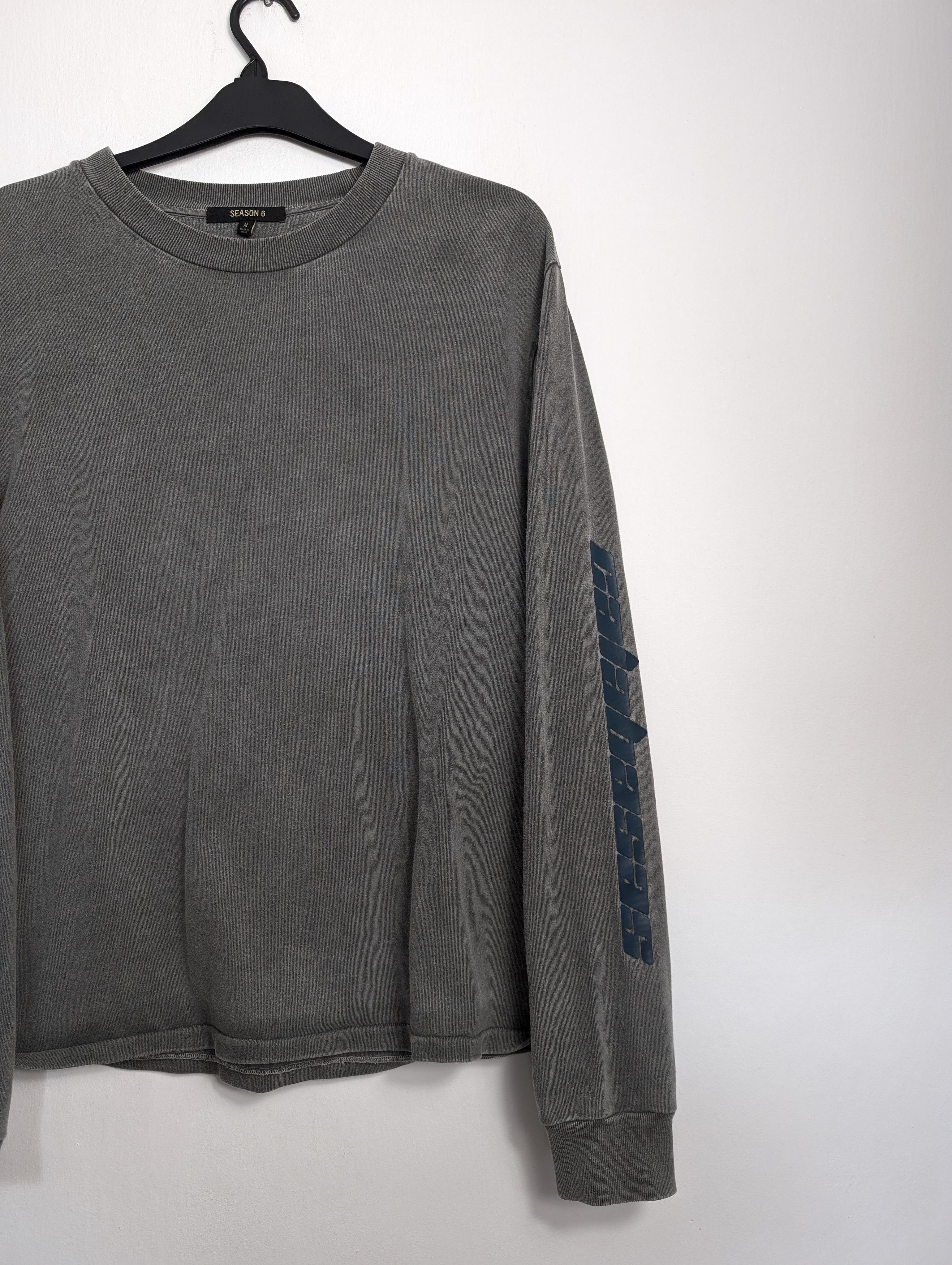 Kanye West × Yeezy Kanye West Season 6 Calabasas Crewneck Long Sleeve Faded Size US M / EU 48-50 / 2 - 2 Thumbnail