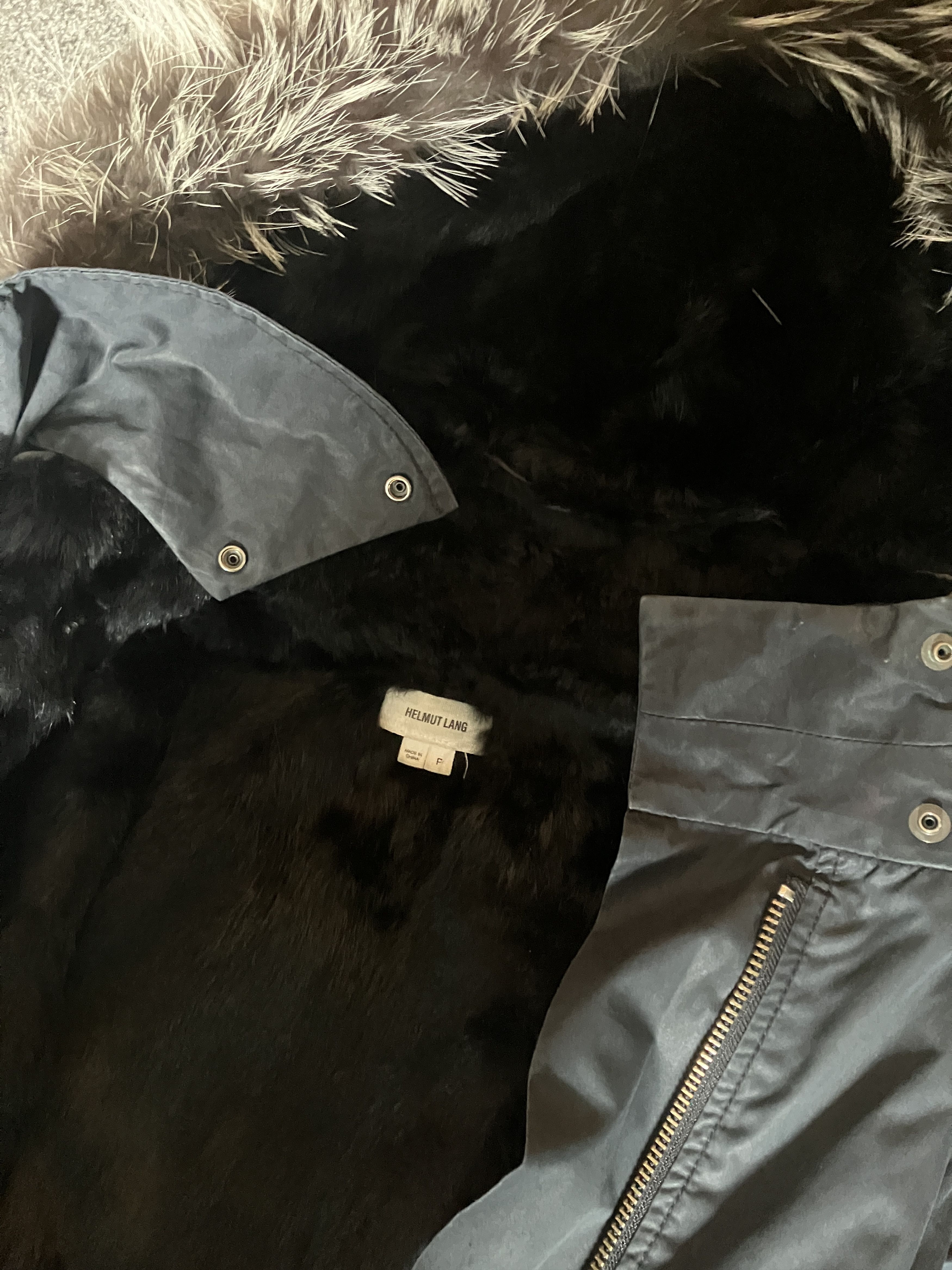 Helmut Lang Archive Helmut Lang Fur Lined Parka Size US S / EU 44-46 / 1 - 6 Thumbnail