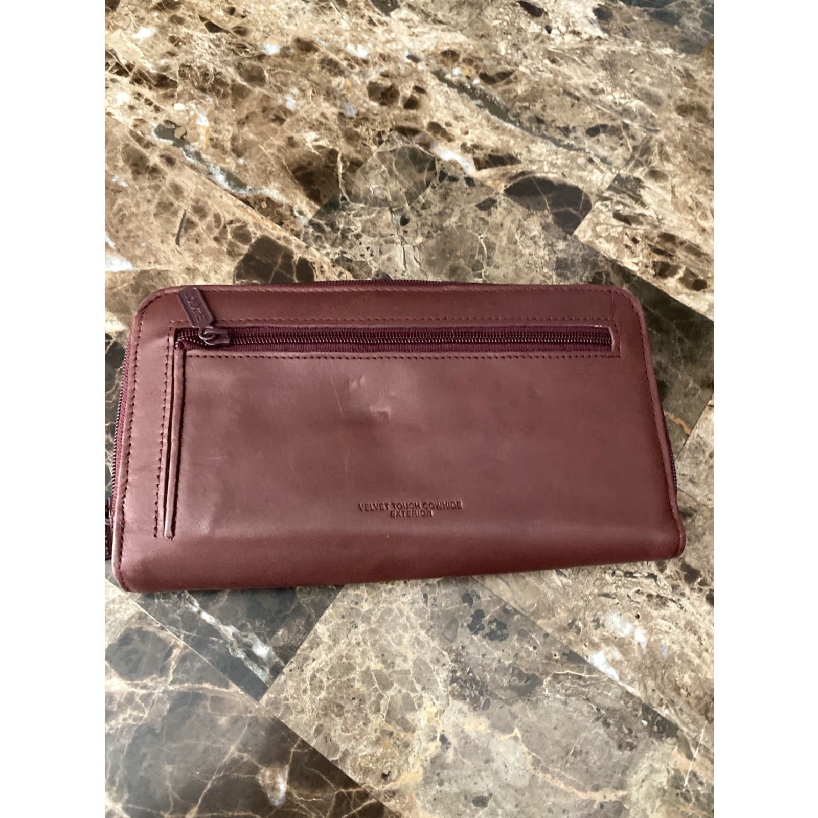 Vintage VINTAGE Buxton Wallet Clutch Brown Leather Womens Wallet Clutch Brown Leather Women Rubs from storage Size ONE SIZE - 2 Thumbnail