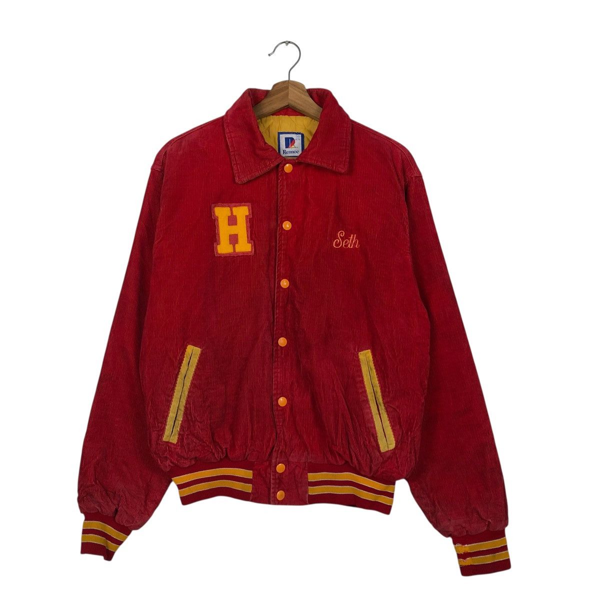 Vintage 🔥VINTAGE 70’s CORDUROY BOMBER JACKET RENNOC USA HAVEN LORD Size US M / EU 48-50 / 2 - 3 Thumbnail