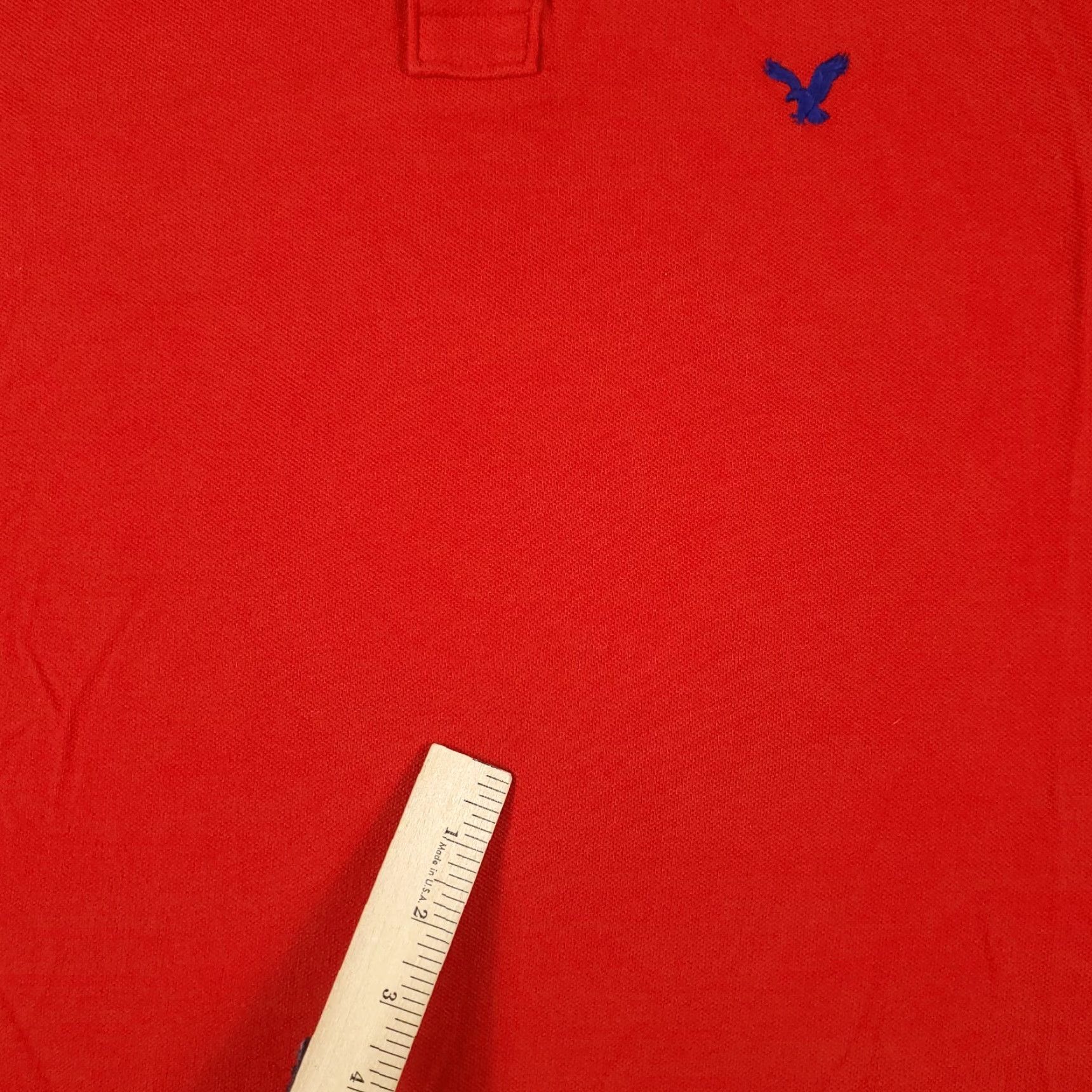 American Eagle Outfitters American Eagle Shirt Adult Large Red Casual Short Sleeve Polo Mens Size US L / EU 52-54 / 3 - 4 Thumbnail