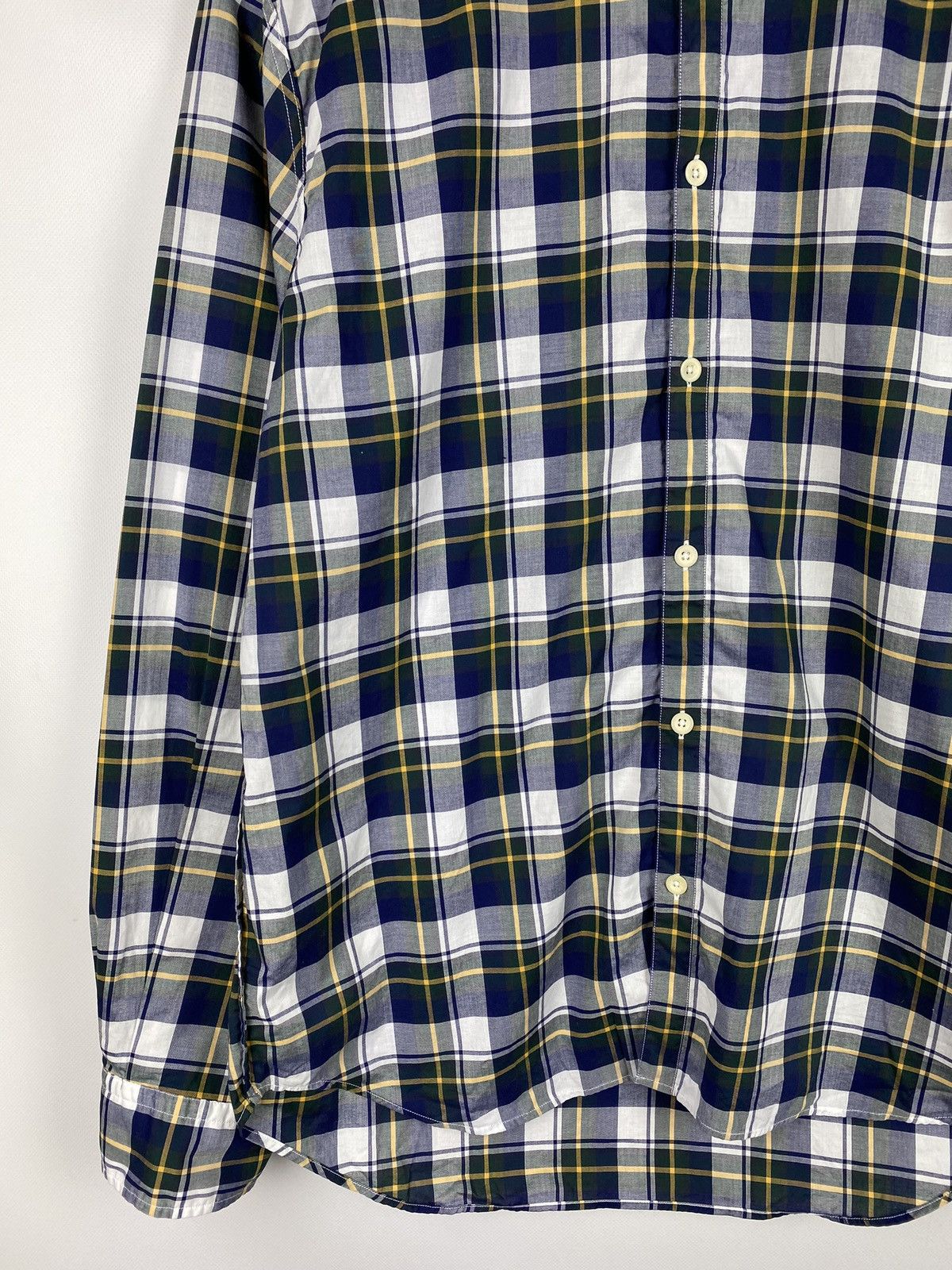 Albam Albam men’s long sleeve checked button up shirt size 3 Size US L / EU 52-54 / 3 - 7 Thumbnail