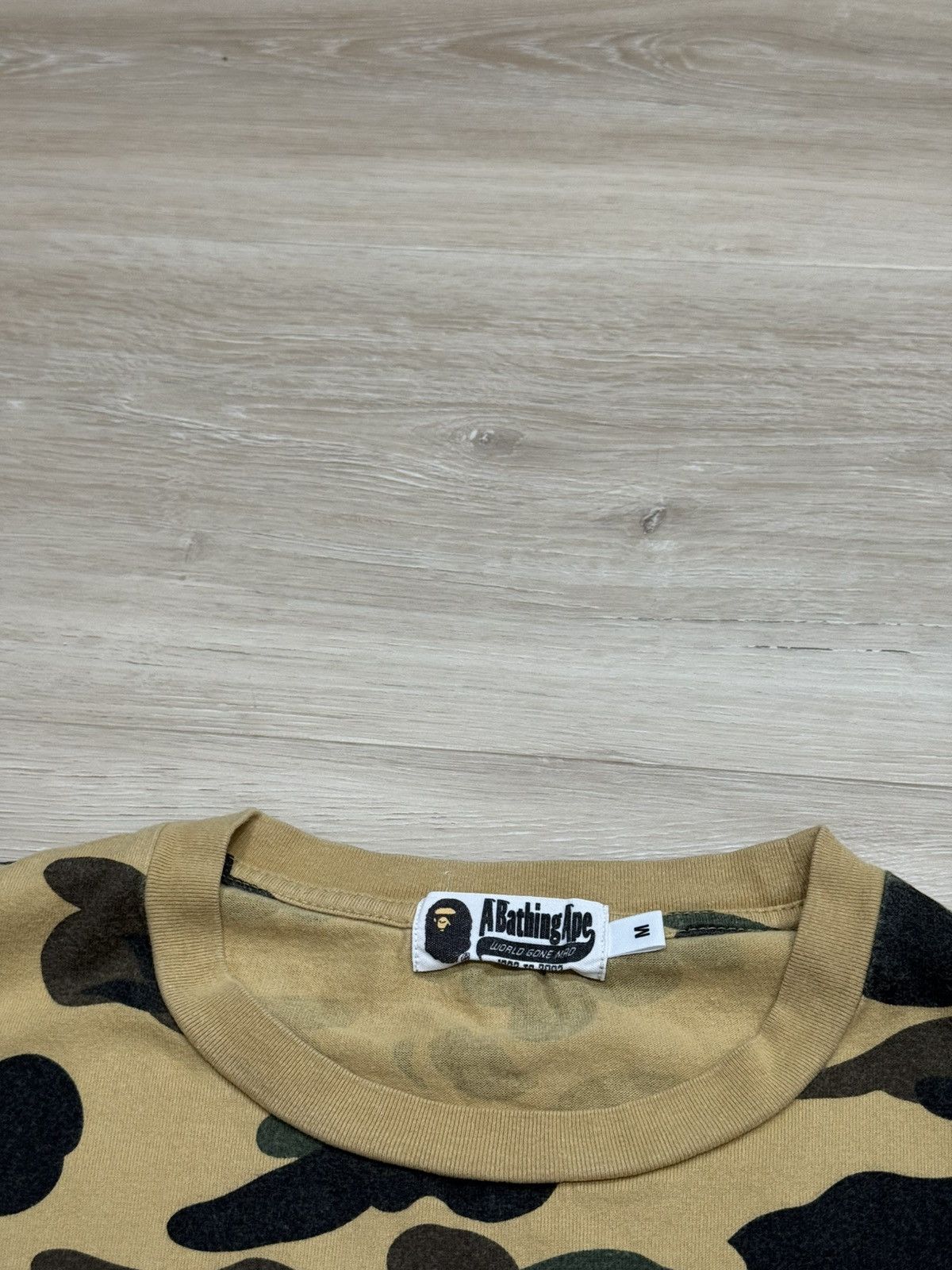 Bape Bape Camo Shark L/S Tee Size US M / EU 48-50 / 2 - 7 Thumbnail