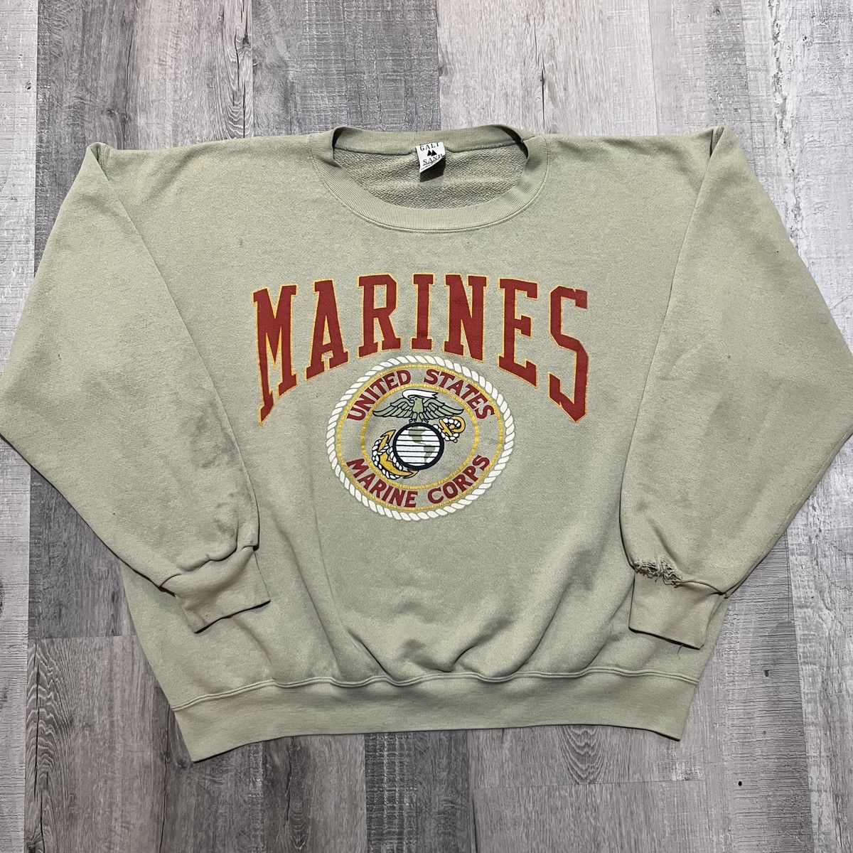 90'S GALT SAND college sweatshirt, made in USA, men's size L, vintage /eaa522922