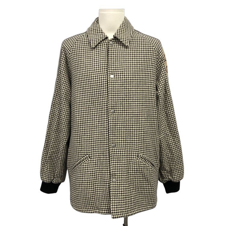 Gucci Gucci Houndstooth Logo Tape Jacket Size 50 Size US M / EU 48-50 / 2 - 1 Thumbnail