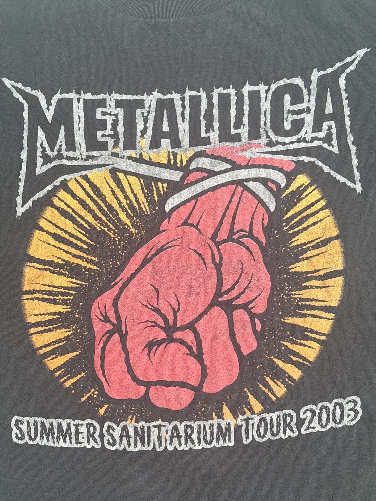 Band Tees × Vintage METALLICA SUMMER SANITARIUM 2003 Size US XL / EU 56 / 4 - 1 Thumbnail