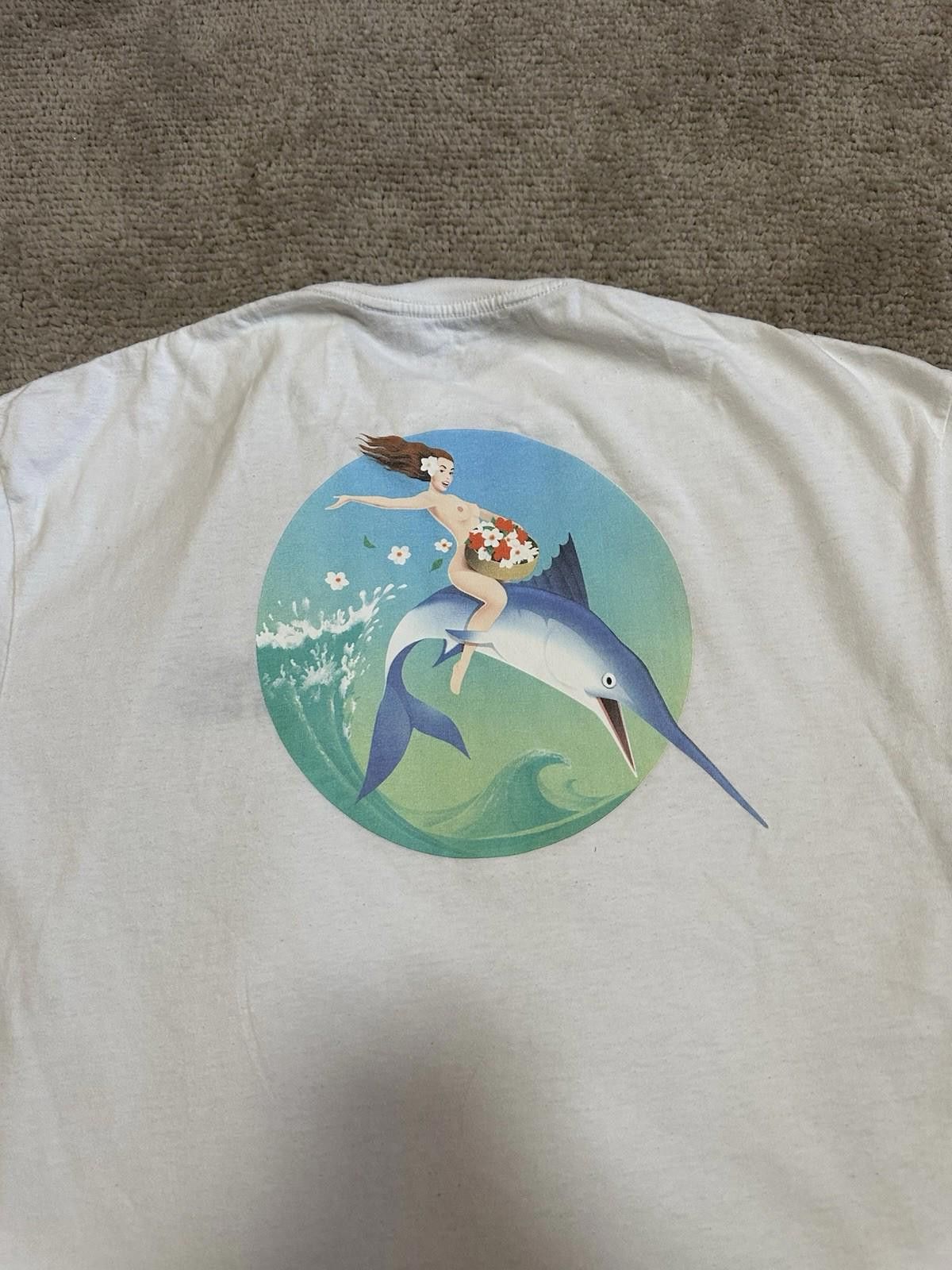 Palm Angels Palm Angles Fishing Club Tee Sz M Size US M / EU 48-50 / 2 - 10 Thumbnail