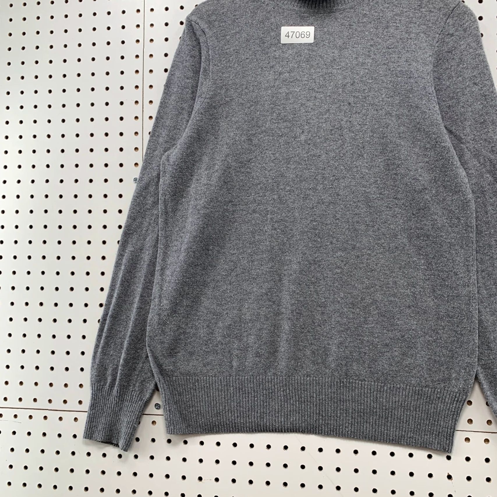 J.Crew J.Crew Merino Wool Sweater Mens Medium Turtleneck Gray Lightweight Work Size US M / EU 48-50 / 2 - 5 Thumbnail