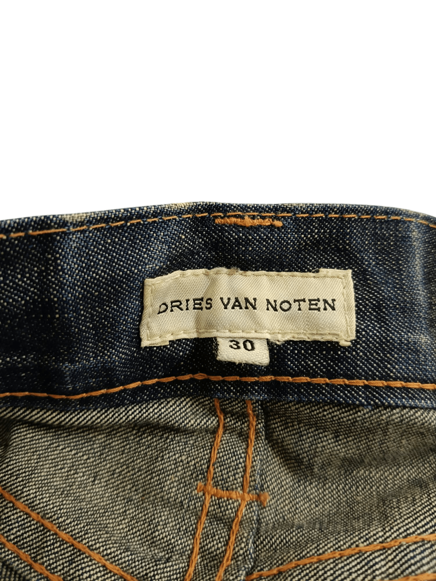 Dries Van Noten Dries Van Noten indigo limited edition selvedge denim Size US 31 - 3 Thumbnail