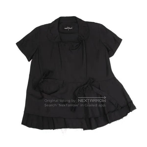 Comme Des Garcons Black vintage bow top