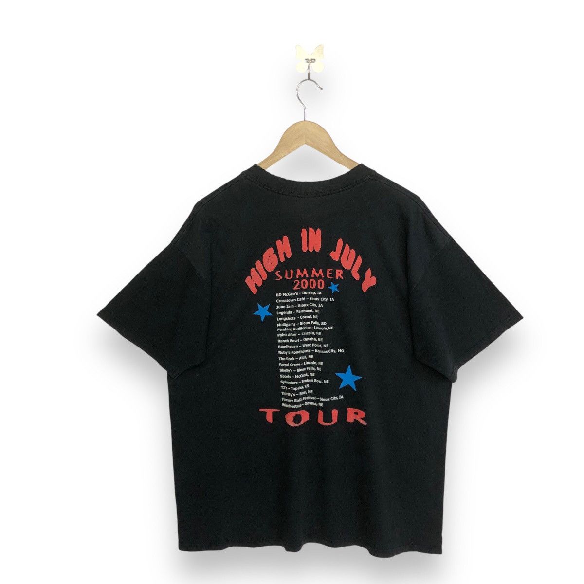 Band Tees × Vintage Vintage Mushroom Bruize High In July Summer Tour Shirt Size US XL / EU 56 / 4 - 2 Thumbnail