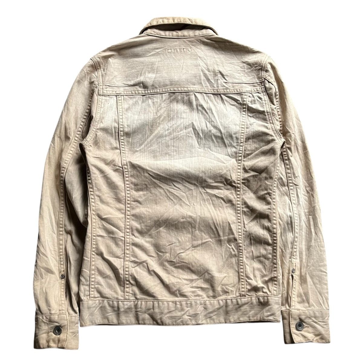 GOSTAR DE FUGA × If Six Was Nine × Le Grande Bleu (L.G.B.) 2000s Gostar De Fuga Faded Lgb Goa Denim Jacket Size US M / EU 48-50 / 2 - 13 Thumbnail
