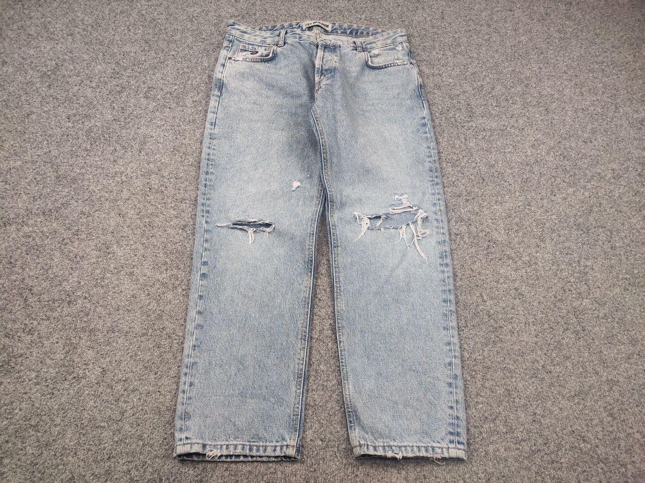 Rhude Zara Rhuigi RHUDE Design Baggy Relaxed Fit men's Mom Jeans Size US 34 / EU 50 - 5 Thumbnail