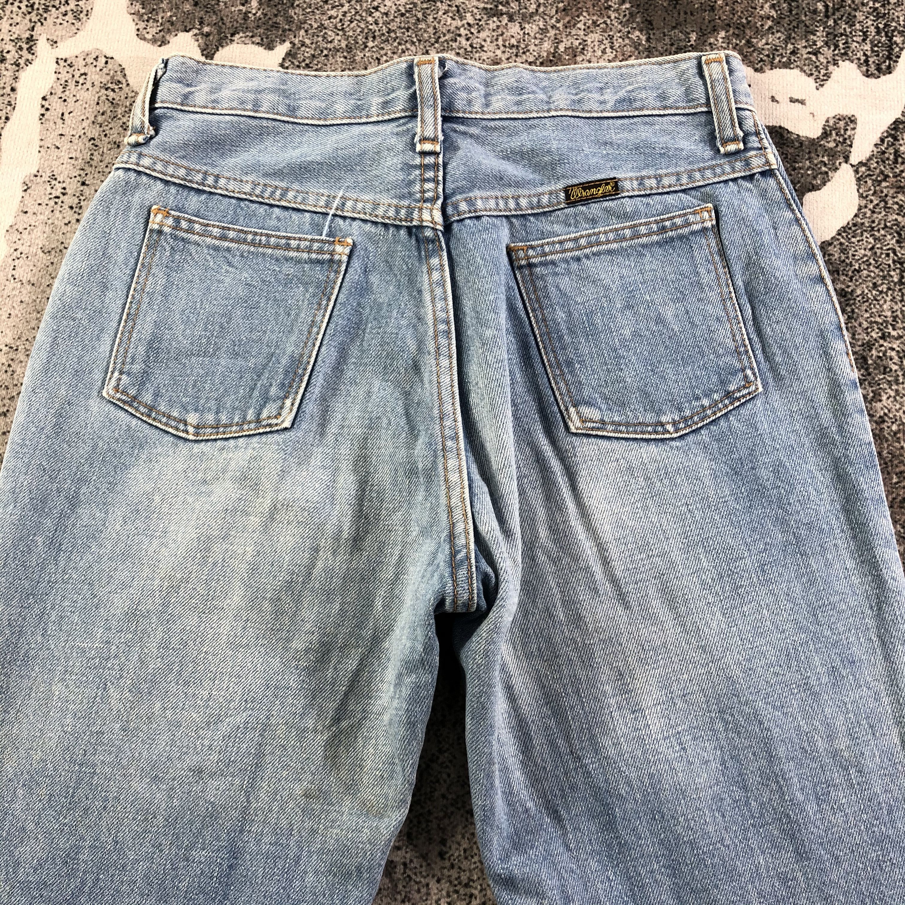 Vintage Vintage Wrangler Bush Pants Flared Jeans KJ1939 Size US 26 / EU 42 - 4 Thumbnail