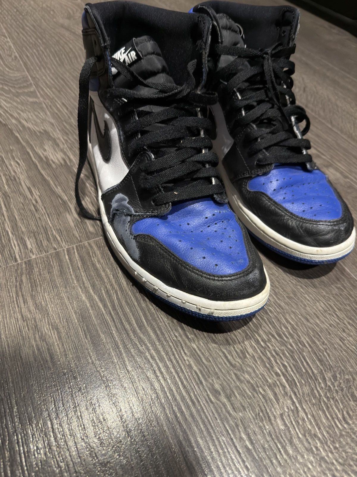 Jordan Brand Jordan 1 Royal Toe Size US 12 / EU 45 - 4 Thumbnail