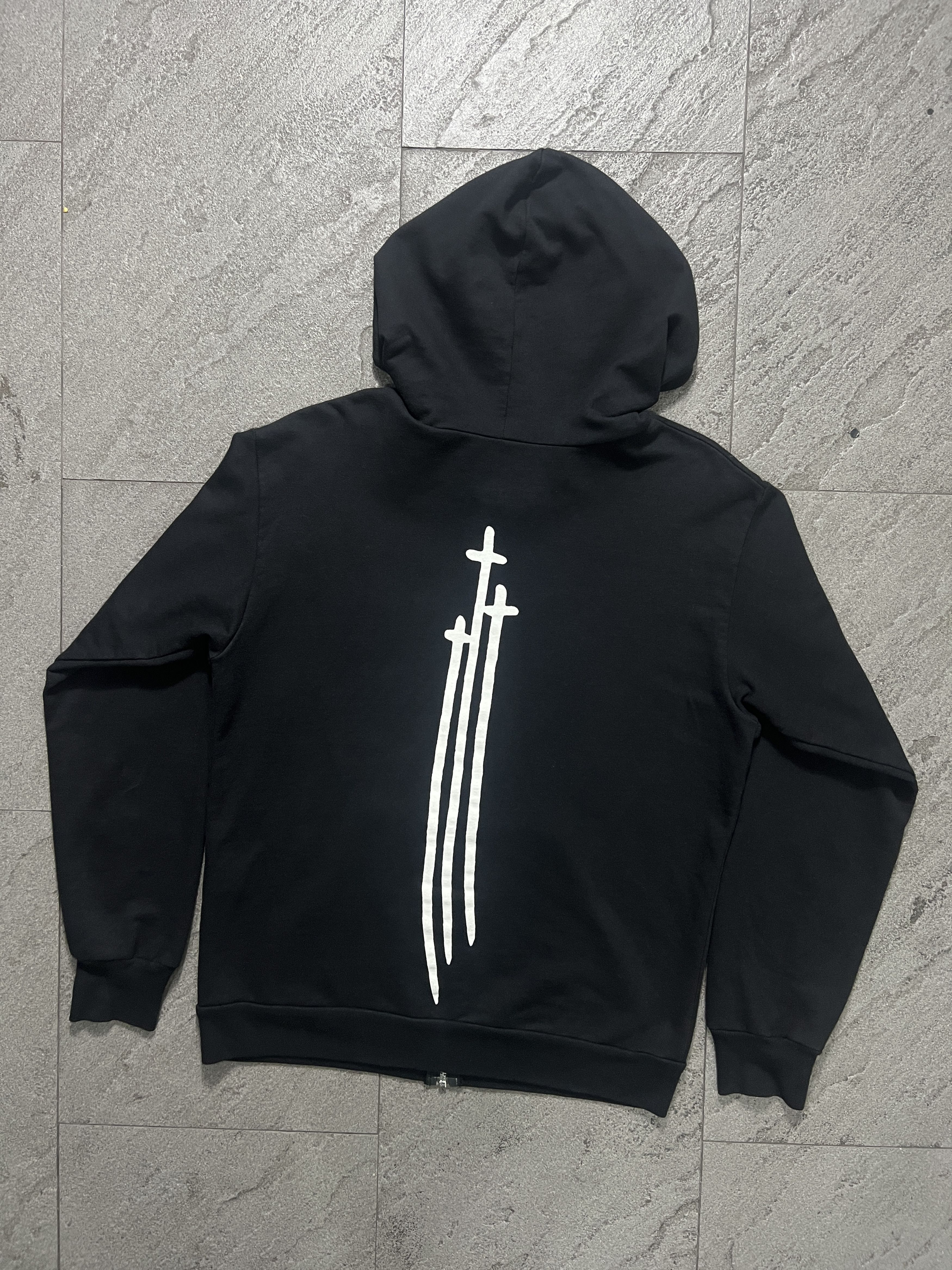 Chrome Hearts Chrome Hearts RS3 Dagger Zip Hoodie White Dagger S Size US S / EU 44-46 / 1 - 1 Thumbnail