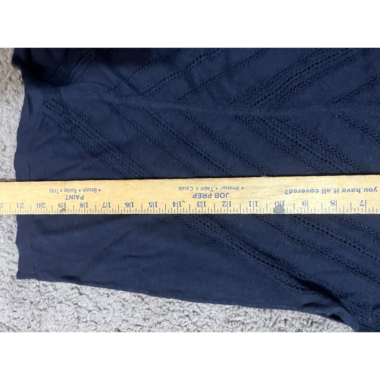 Loft VINTAGE Loft Shirt Womens XS Navy Blue Pullover Crewneck Solid Top Adult XS Blue Loft Blouse Womens Size XS / US 0-2 / IT 36-38 - 5 Thumbnail