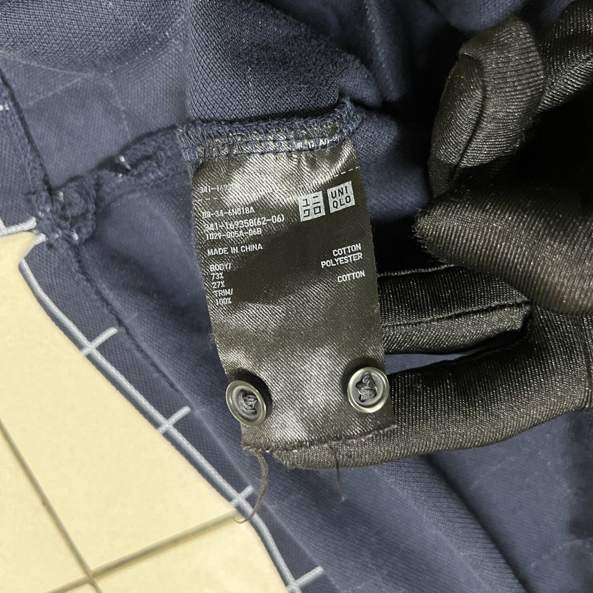 Designer × Japanese Brand × Uniqlo Uniqlo Grid Polo Shirt Size US S / EU 44-46 / 1 - 7 Thumbnail
