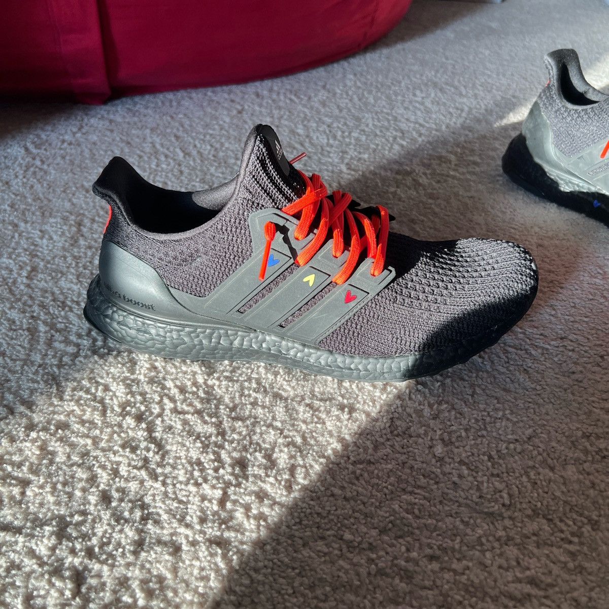 Adidas Ultra Boost Hearts Pack ($275 NEW) Size US 11.5 / EU 44-45 - 2 Thumbnail