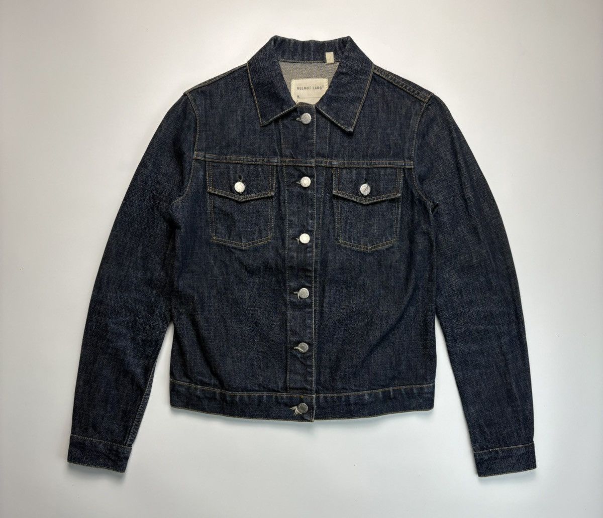 Helmut Lang Vintage 1999 Denim Jacket Size XS / US 0-2 / IT 36-38 - 1 Thumbnail
