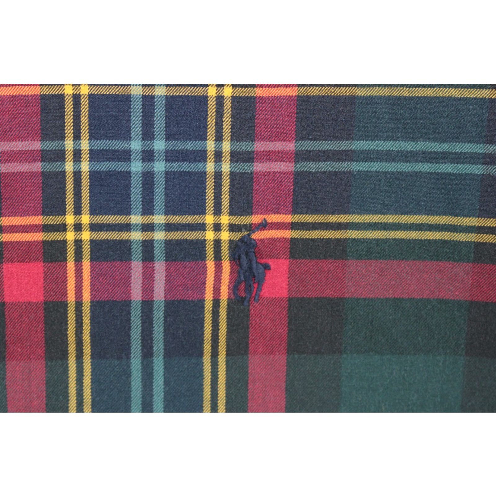 Ralph Lauren VINTAGE Ralph Lauren Shirt Mens L Red Green Plaid Blake Button-Down Tartan Polo Size US L / EU 52-54 / 3 - 3 Thumbnail