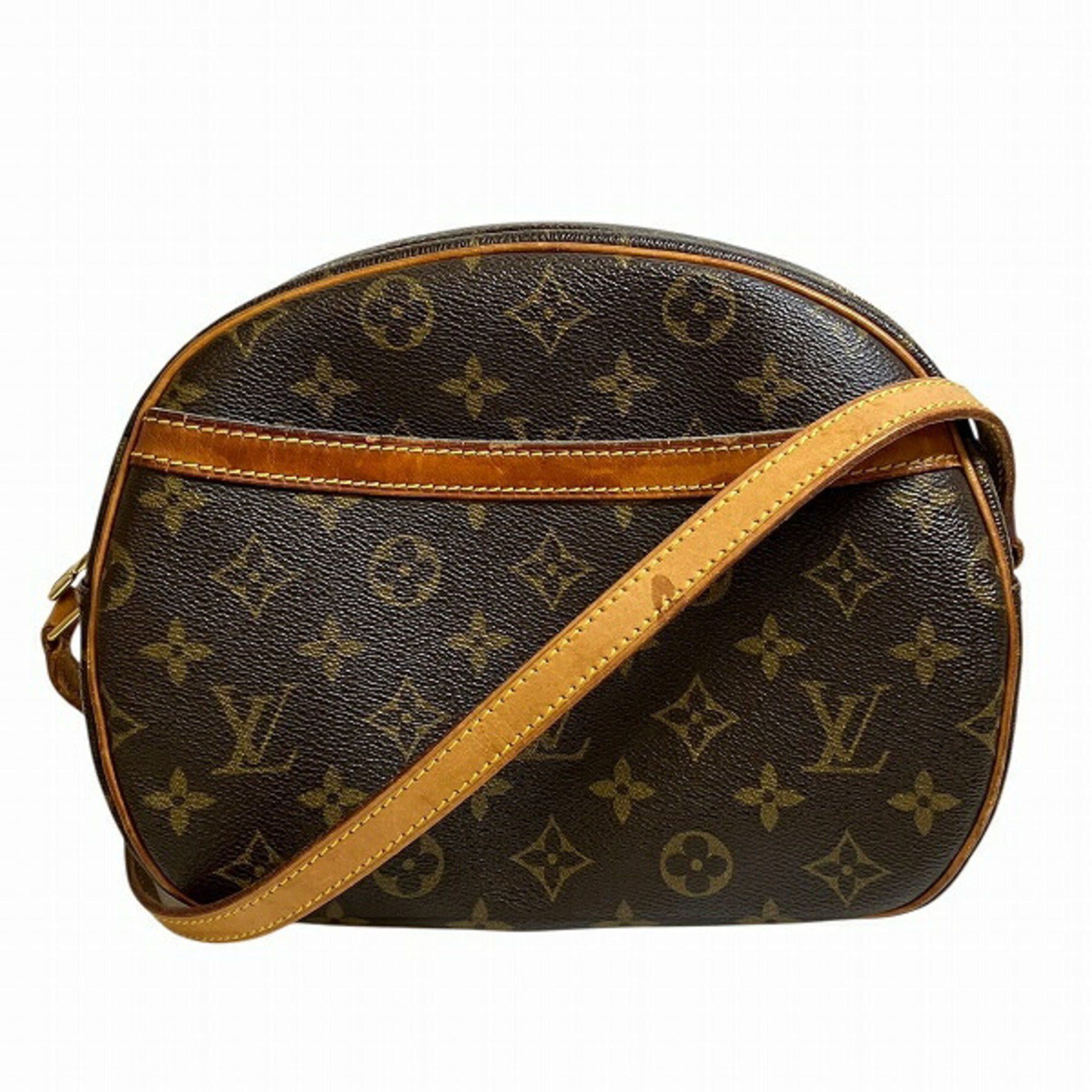Louis Vuitton Monogram Blois M51221 Bag Shoulder Women's in Brown