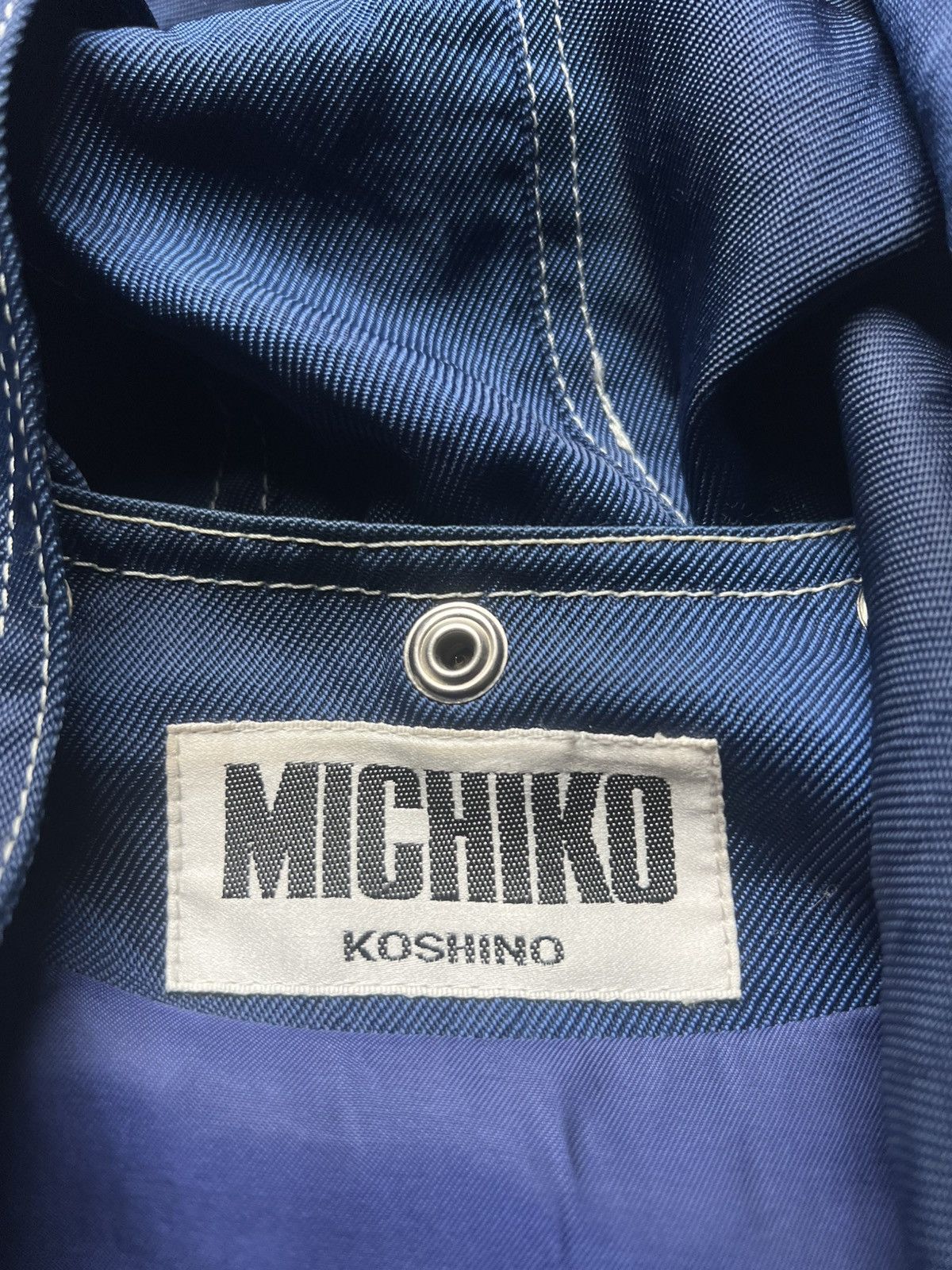 Michiko Koshino London Rare Michiko Koshino Detachable Sleeve Bomber Cargo Jacket Size US S / EU 44-46 / 1 - 9 Thumbnail