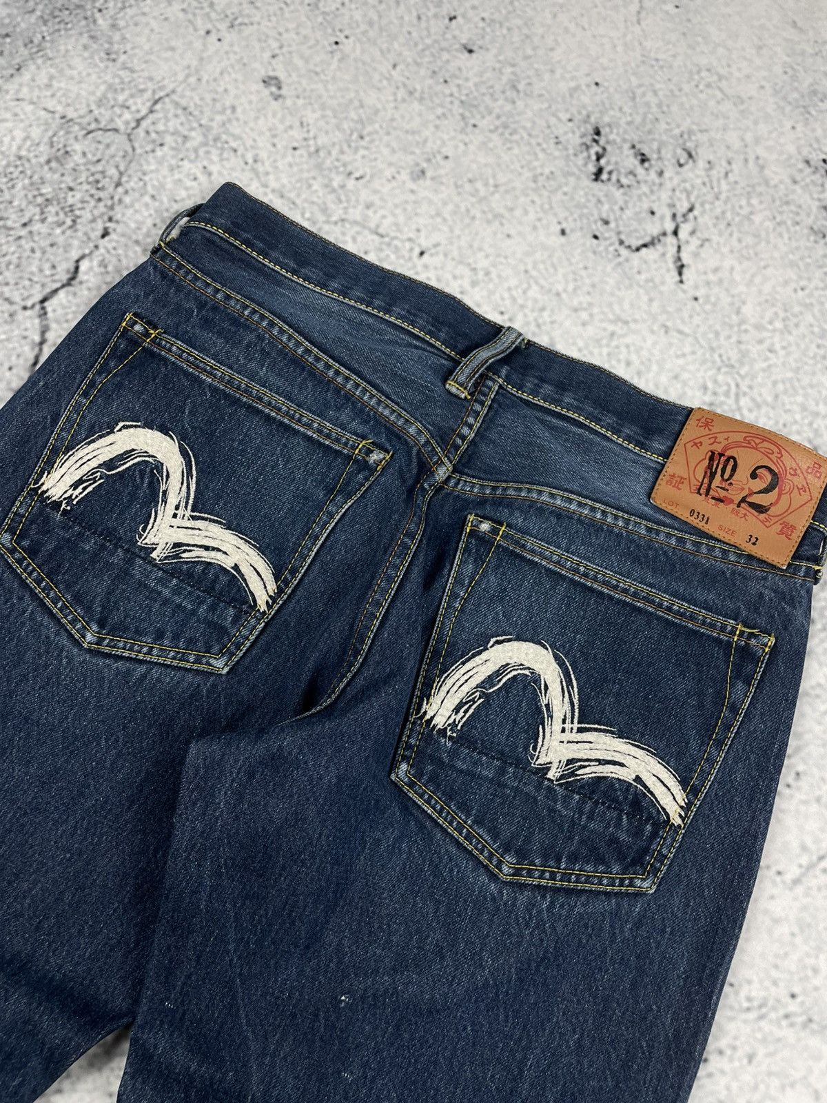 Evisu Evisu 033 W32L32 Swag Drip OG Straight fit selvedge premium Size US 32 / EU 48 - 3 Thumbnail