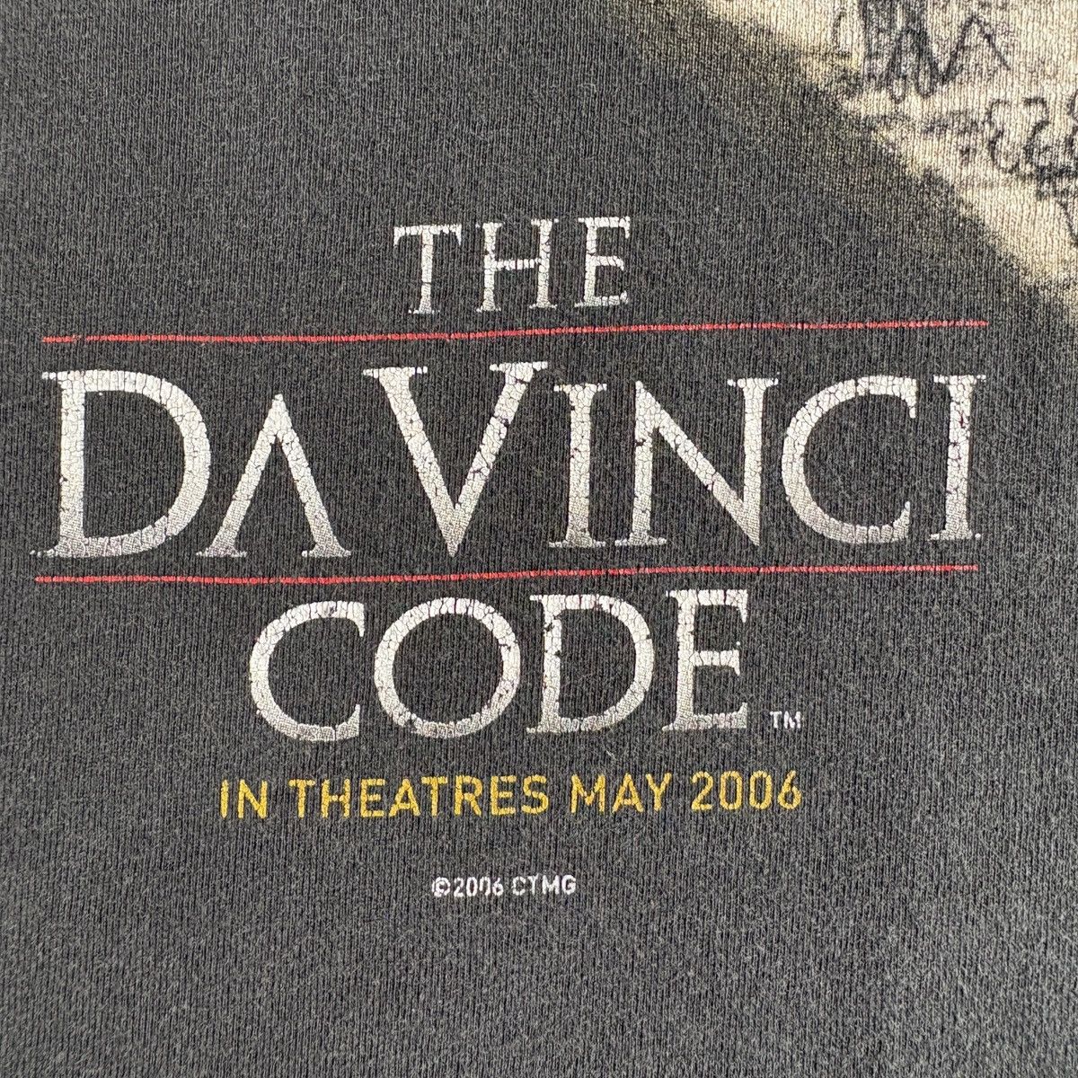 Vintage Vintage Movie Promo Tee - The Da Vinci Code 2006 Size US M / EU 48-50 / 2 - 6 Thumbnail