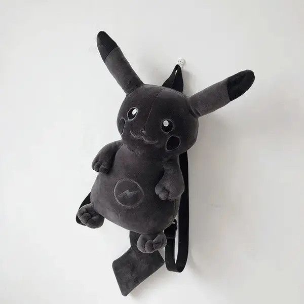 VIBE Black Pikachu backpack bag Size ONE SIZE - 7 Thumbnail