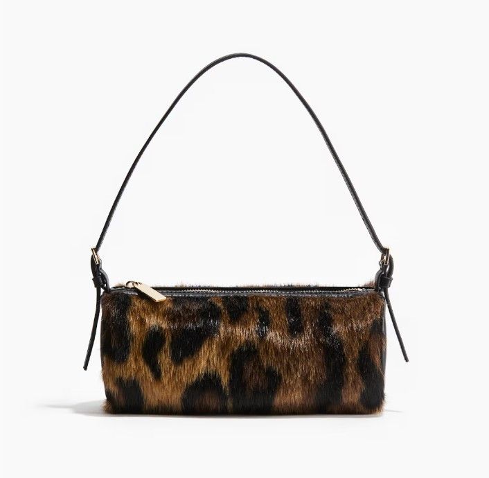H&M × Hypebeast H&M Studded shoulder bag leopard prints Size ONE SIZE - 2 Thumbnail