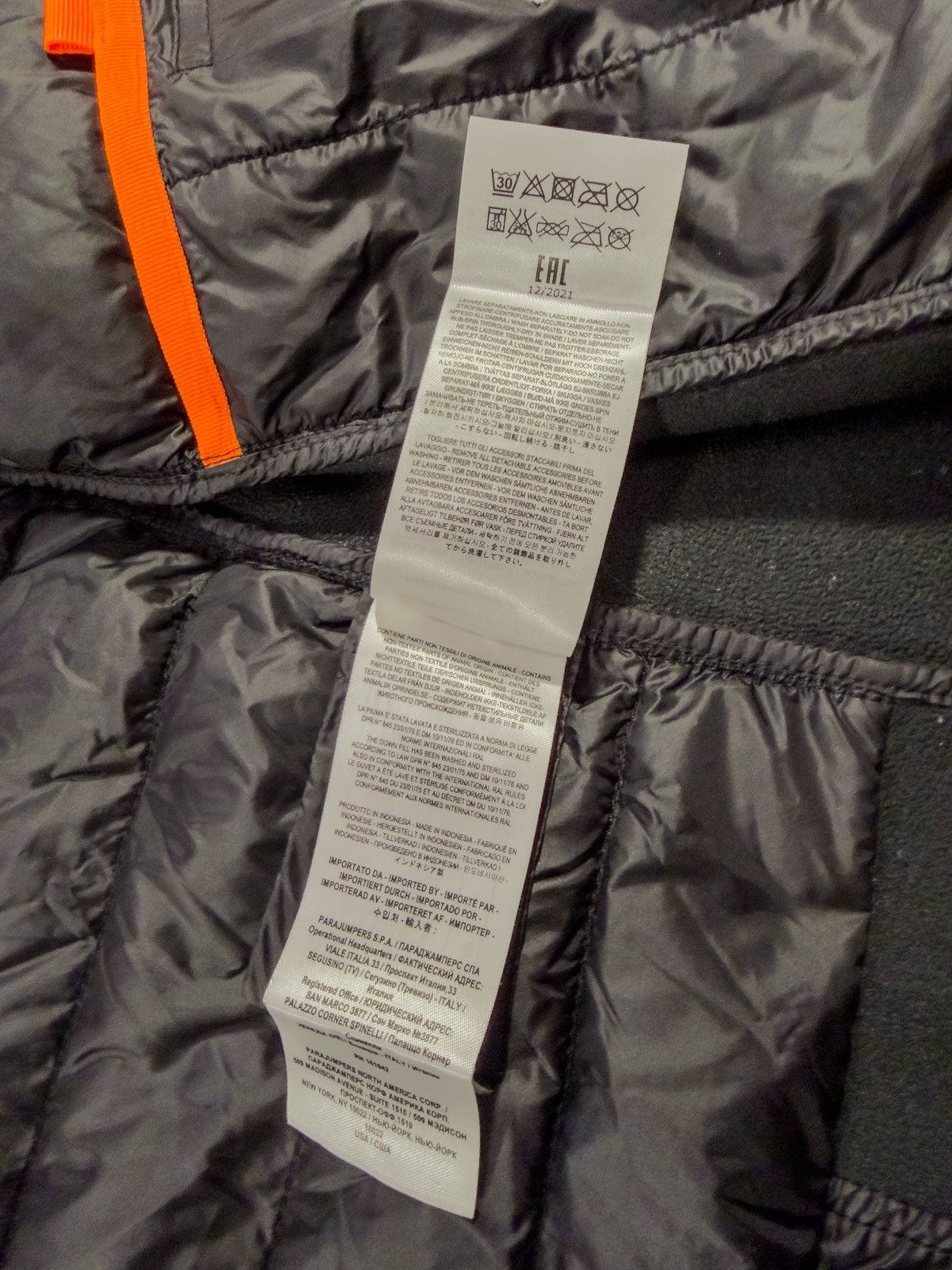 Parajumpers Parajumpers lightweight black puffer jacket Size US L / EU 52-54 / 3 - 8 Thumbnail
