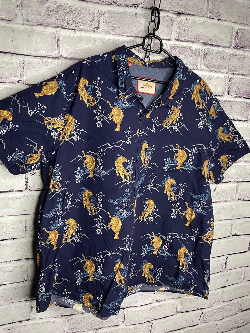 Joe Browns MENS vintage Joe Brouns Shirt Size 3XL surf style crazy Size US XXL / EU 58 / 5 - 5 Thumbnail