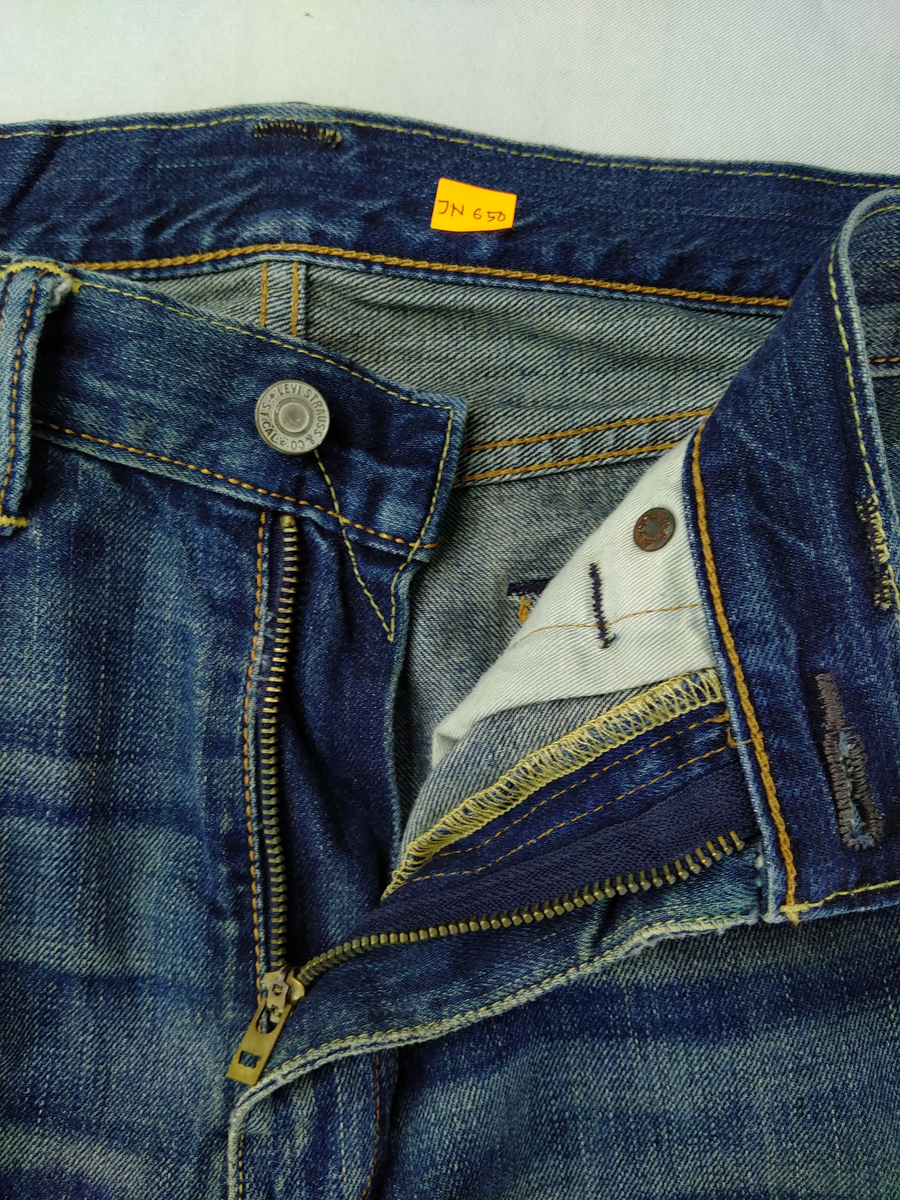 Levi's Dirty Levi's 505 Whisker Denim 34 x 30 -JN650 Size US 34 / EU 50 - 6 Thumbnail