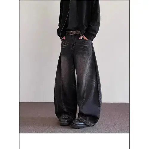 Jean High street Y2K slouchy slouchy machete baggy jeans Size US 30 / EU 46 - 2 Thumbnail